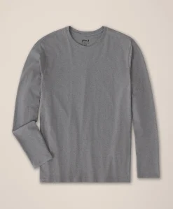 Organic Softspun Essential Crewneck Long Sleeve Tee