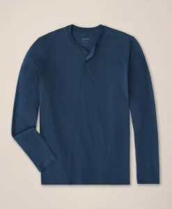 Organic Softspun Long Sleeve Henley