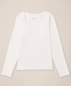 Organic Softspun Long Sleeve Scoop Neck Tee