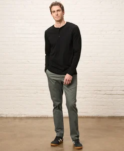 Organic Softspun Long Sleeve Henley
