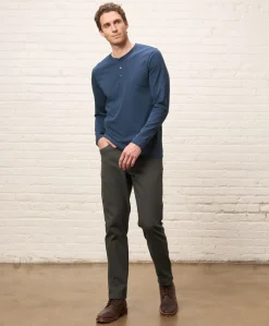 Organic Softspun Long Sleeve Henley