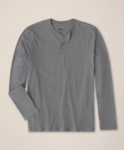 Organic Softspun Long Sleeve Henley