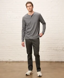 Organic Softspun Long Sleeve Henley