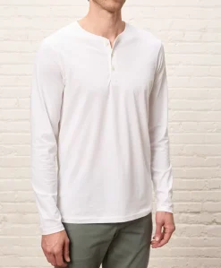 Organic Softspun Long Sleeve Henley