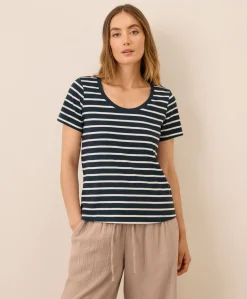 Organic Softspun Scoop Neck Tee