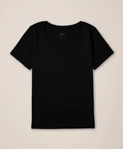 Organic Softspun Scoop Neck Tee