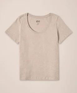 Organic Softspun Scoop Neck Tee