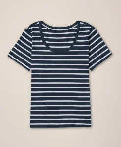 Organic Softspun Scoop Neck Tee