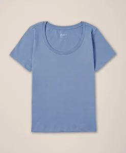 Organic Softspun Scoop Neck Tee