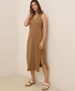 Organic Softspun Tank Midi Dress