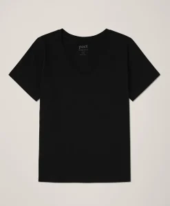 Organic Softspun V-Neck Tee
