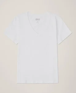 Organic Softspun V-Neck Tee