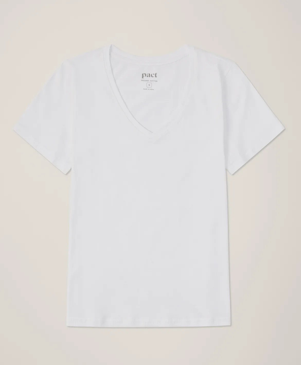 Organic Softspun V-Neck Tee
