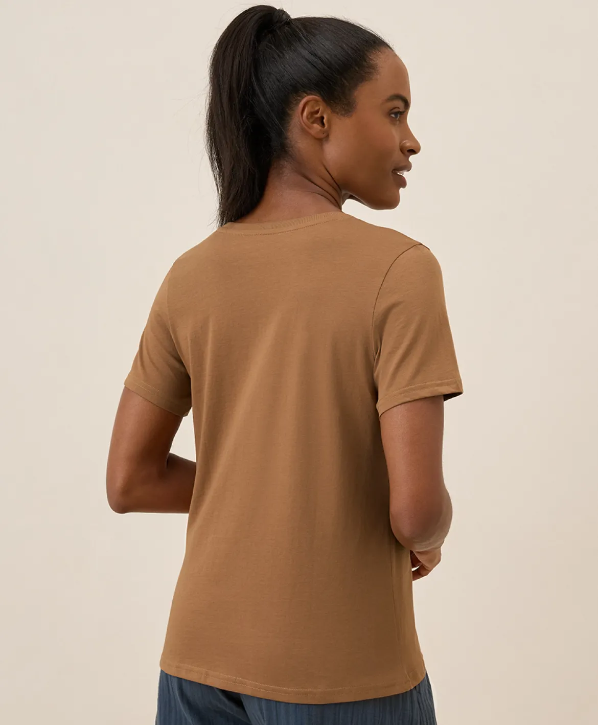Organic Softspun V-Neck Tee