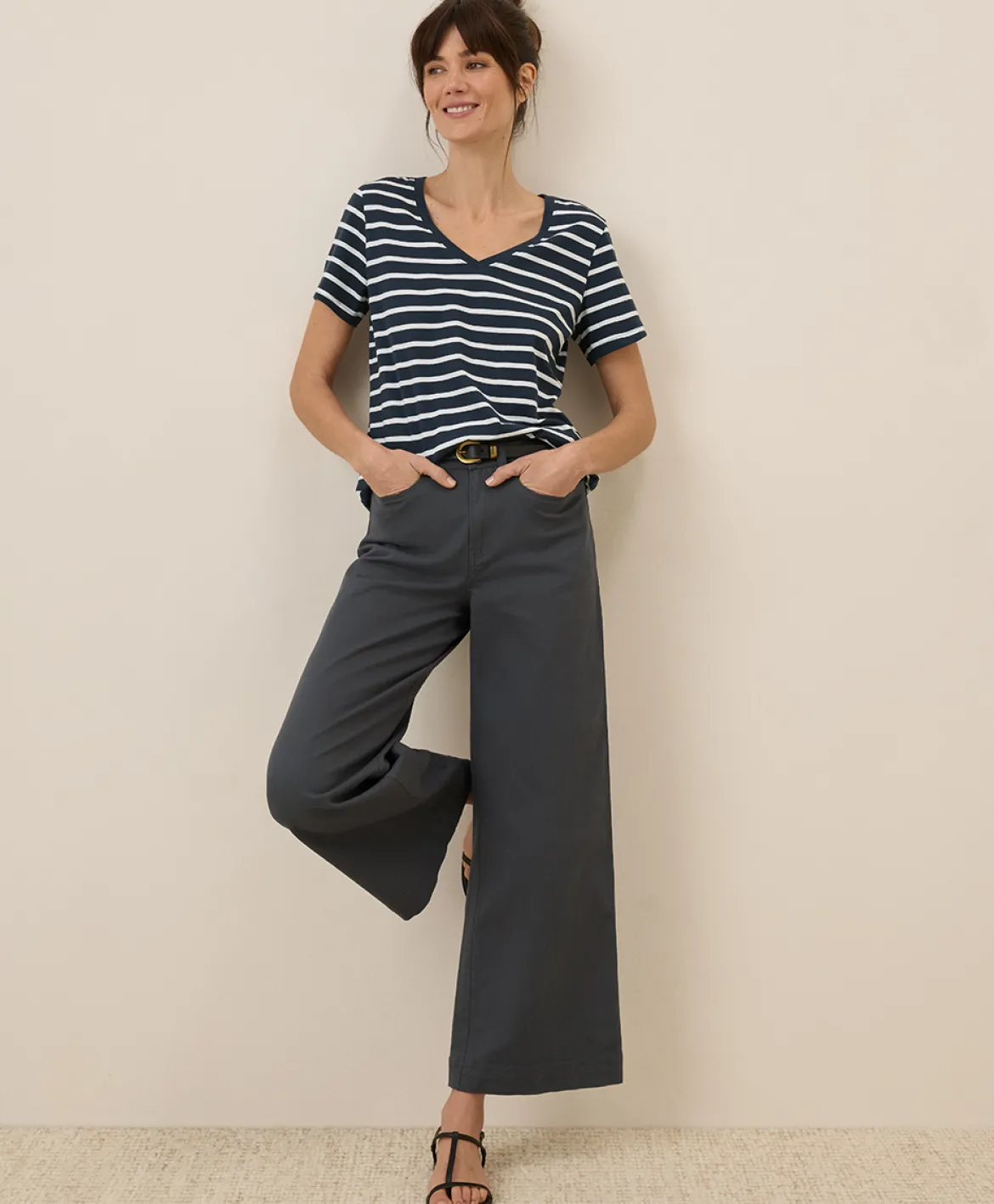 Organic Softspun V-Neck Tee