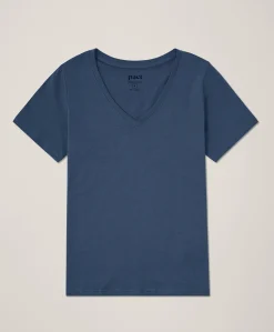 Organic Softspun V-Neck Tee
