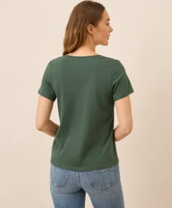 Organic Softspun V-Neck Tee