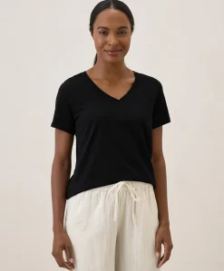 Organic Softspun V-Neck Tee