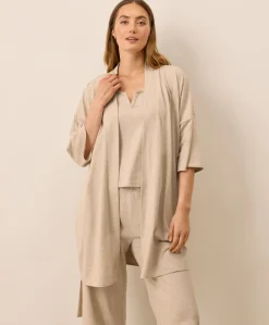 Organic Staycation Short Robe