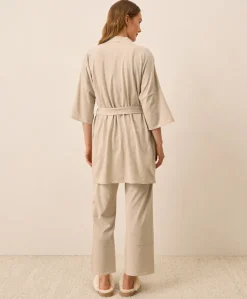 Organic Staycation Short Robe