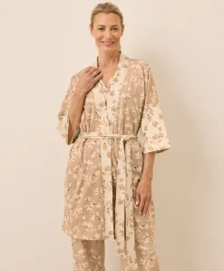 Organic Staycation Short Robe