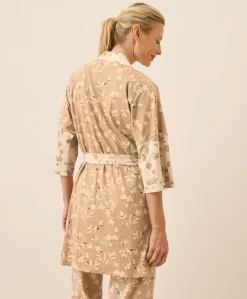 Organic Staycation Short Robe