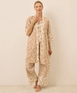 Organic Staycation Short Robe