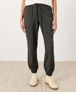 Organic Stretch Poplin Jogger
