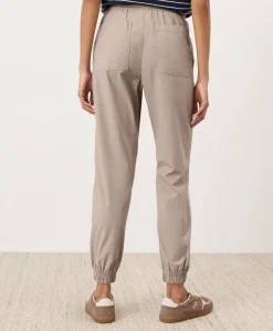Organic Stretch Poplin Jogger