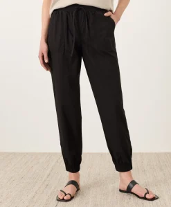 Organic Stretch Poplin Jogger