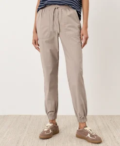 Organic Stretch Poplin Jogger