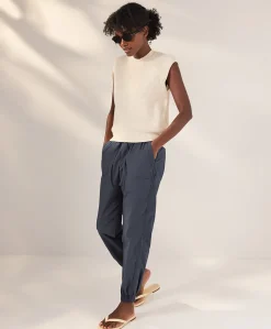 Organic Stretch Poplin Jogger