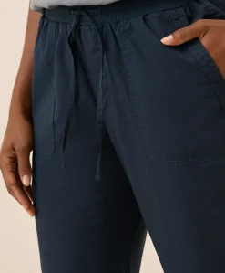 Organic Stretch Poplin Jogger