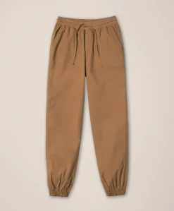 Organic Stretch Poplin Jogger
