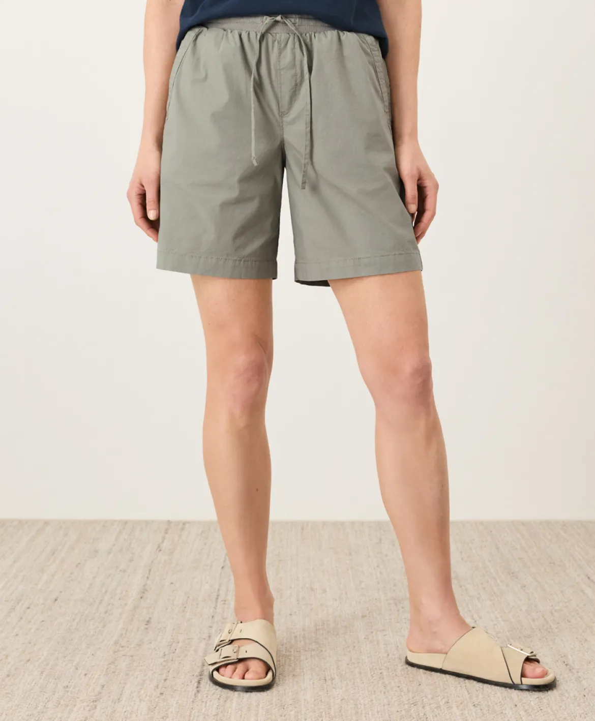 Organic Stretch Poplin Short