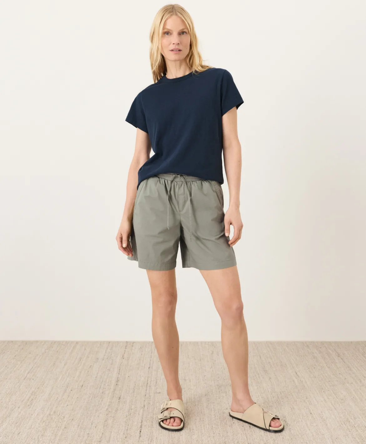 Organic Stretch Poplin Short