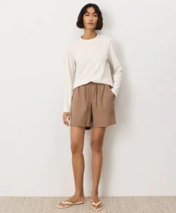 Organic Stretch Poplin Short