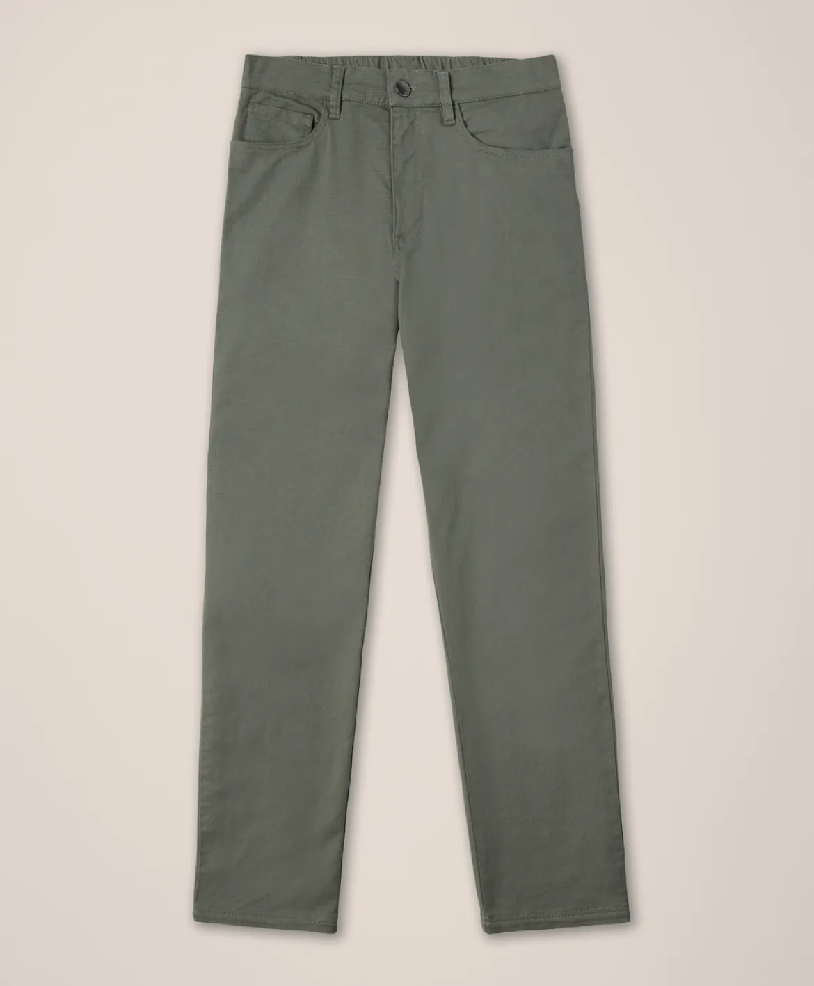 Organic Stretch Twill 5-Pocket Pant