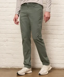 Organic Stretch Twill 5-Pocket Pant