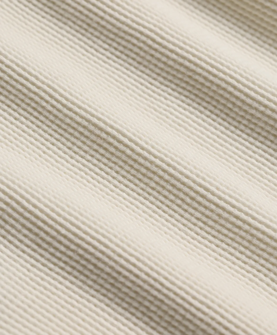 Organic Thermal Waffle Henley Pullover