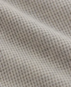 Organic Thermal Waffle Wide Leg Pant