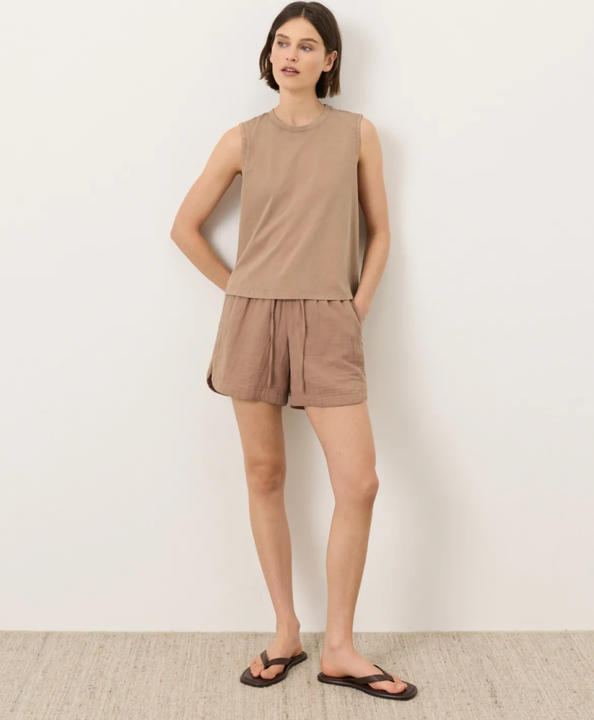 Organic Vintage Jersey Relaxed Tank