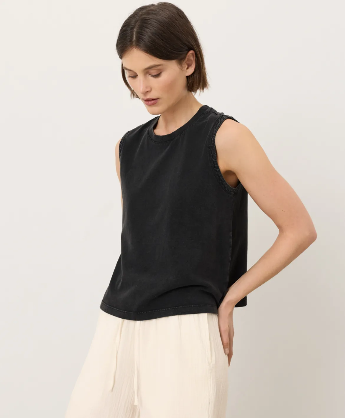 Organic Vintage Jersey Relaxed Tank