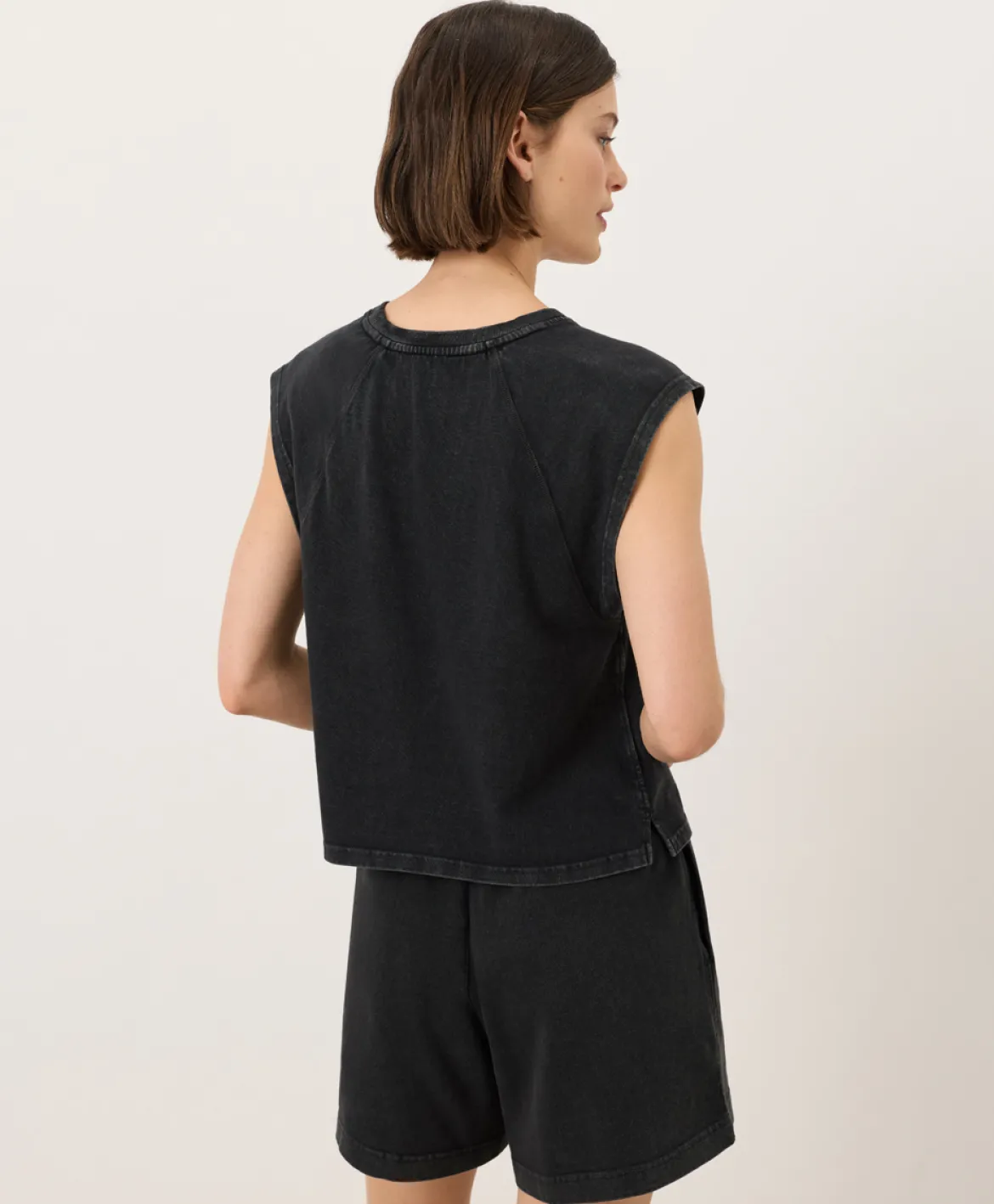 Organic Weekends Raglan Muscle Tee