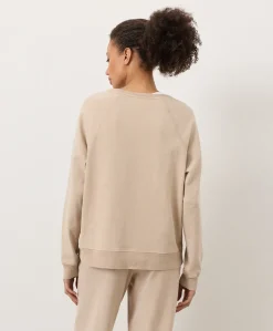 Organic Weekends Relaxed Raglan Sweatshirt