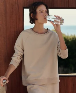 Organic Weekends Relaxed Raglan Sweatshirt