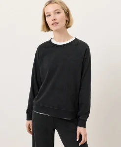 Organic Weekends Relaxed Raglan Sweatshirt